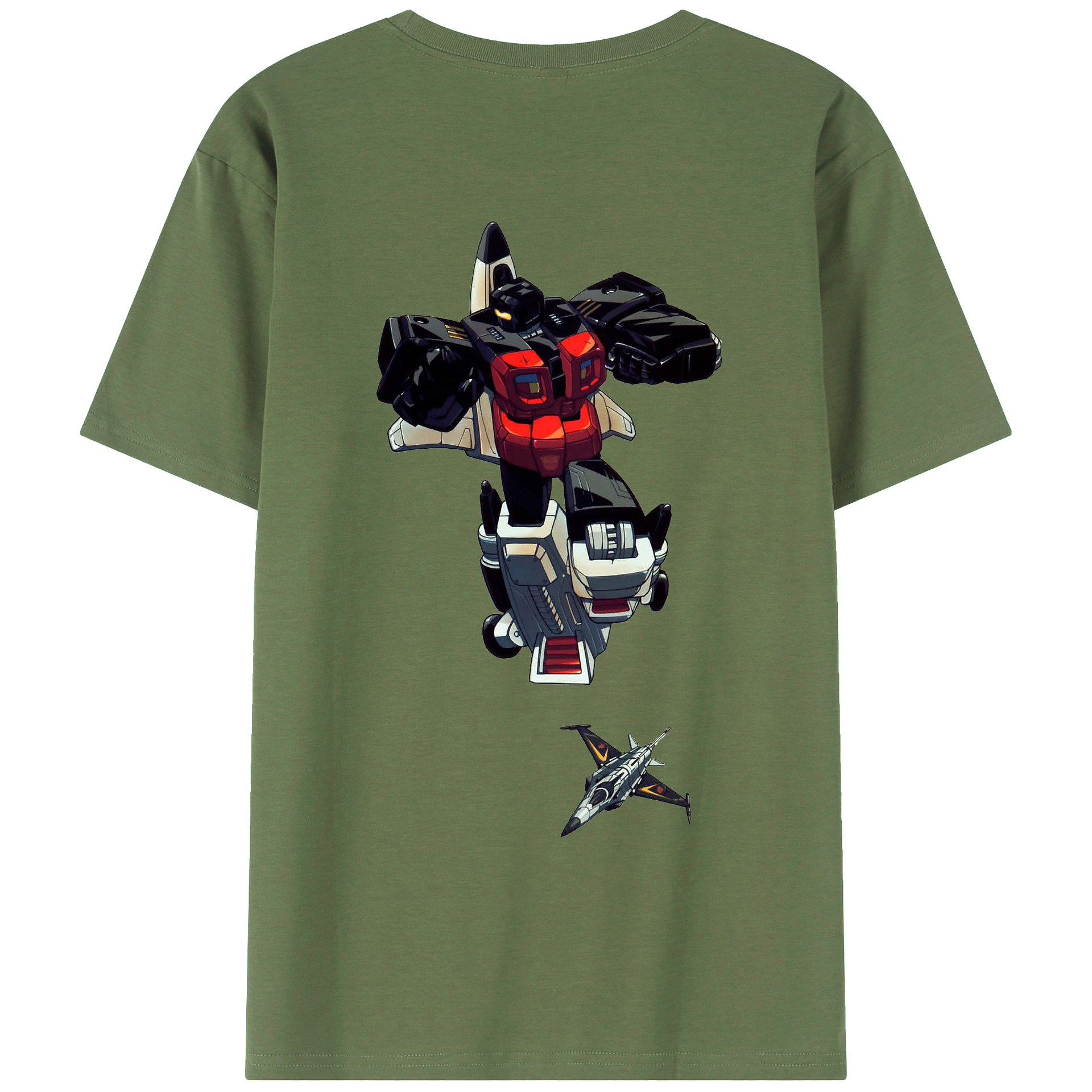 （画像用）  綿100％ メンズ半袖Tシャツ（バックプリント） 通気性
